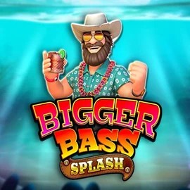 Bigger Bass Splash slot logo by Pragmatic Play at Vavada Casino