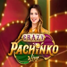 Crazy Pachinko online game logo by Evolution on vavadaaplikacja.com