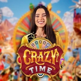 Crazy Time logo by Evolution at Vavada Casino