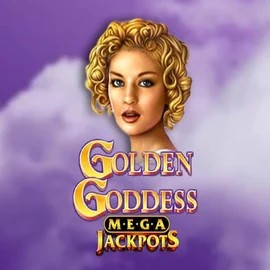 Golden Goddess Megajackpots online game logo by IGT on vavadaaplikacja.com