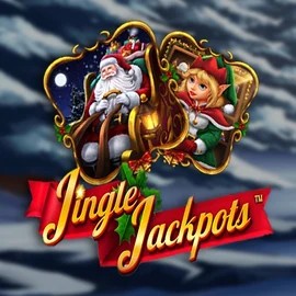 Jingle Jackpots by Dragon Gaming, showcased at vavadaaplikacja.com – game logo