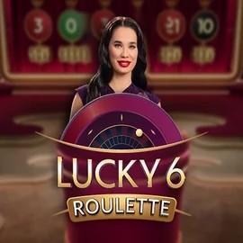 Lucky 6 Roulette slot logo by Pragmatic Play at Vavada Casino
