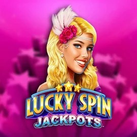 Lucky Spin Jackpots slot logo by Novomatic at Vavada Casino