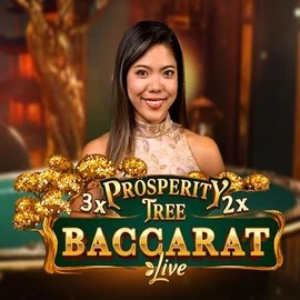 Prosperity Tree Baccarat logo – Live Casino by Evolution at Vavada Casino