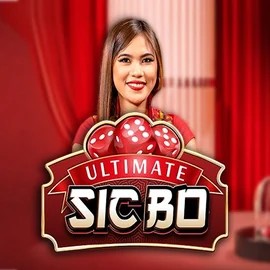 Ultimate Sic Bo online game logo by Ezugi on vavadaaplikacja.com