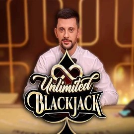Unlimited Blackjack slot visual from Ezugi available on vavadaaplikacja.com